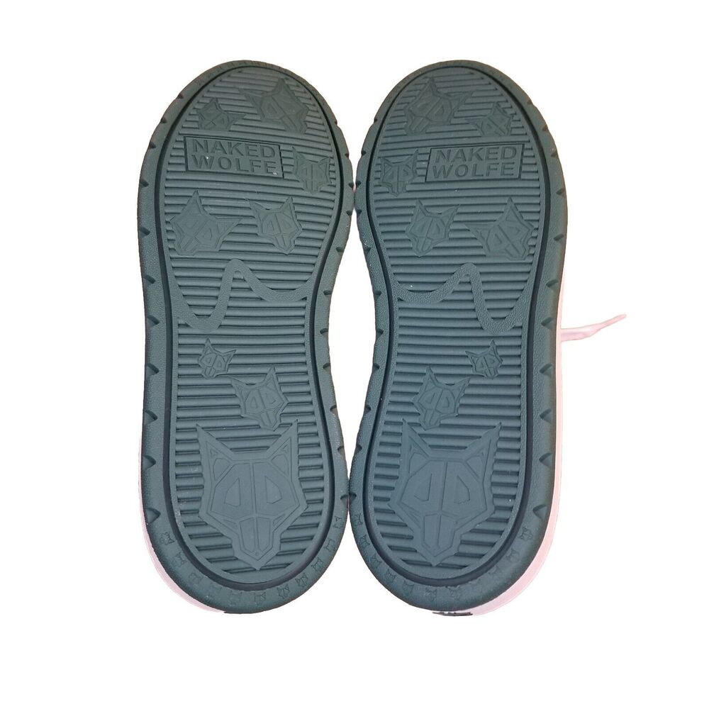 Naked Wolfe Ravenn Sneakers Women's Size 39 US 9 White Leather Green $280 MSRP - Picture 5 of 6